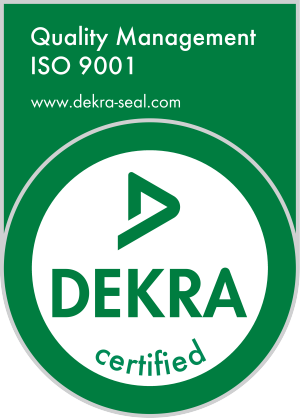 DEKRA certified – ISO 9001:2015